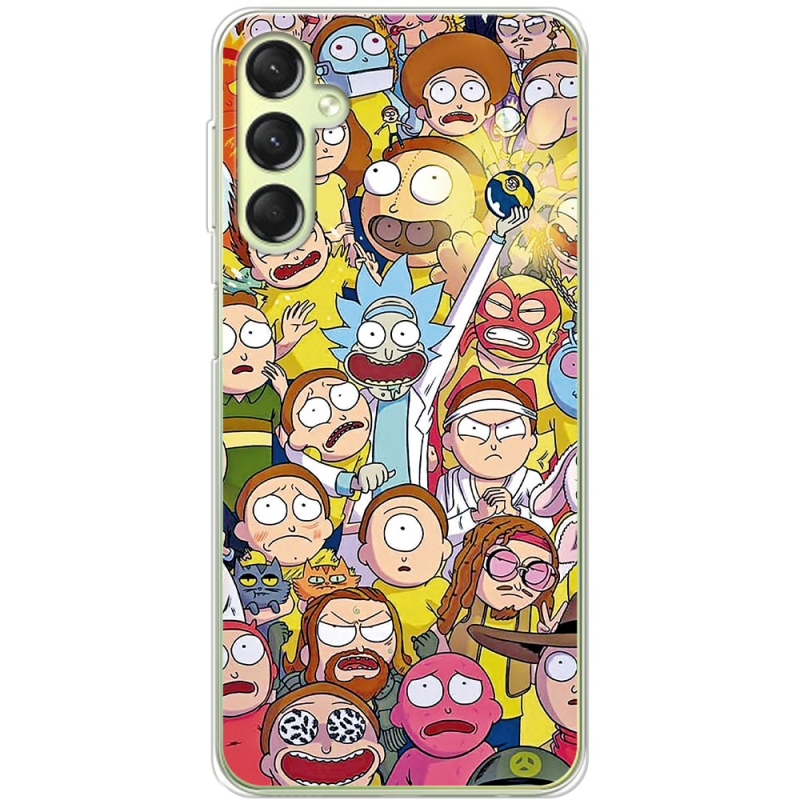 Чехол BoxFace Samsung Galaxy A24 (A245) Rick and Morty