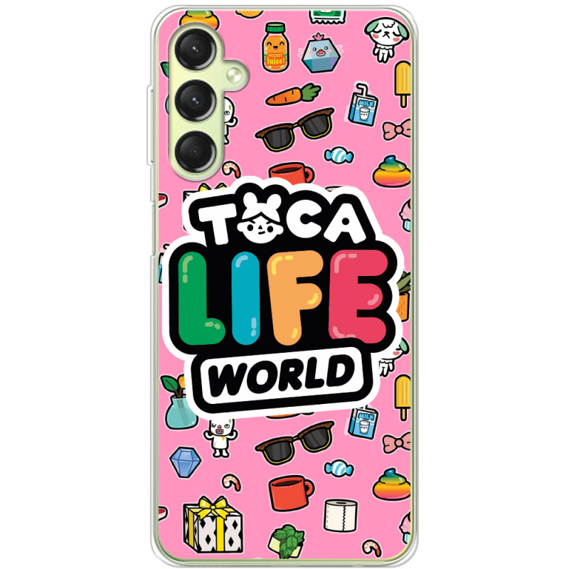 Чехол BoxFace Samsung Galaxy A24 (A245) Toca Boca Life World