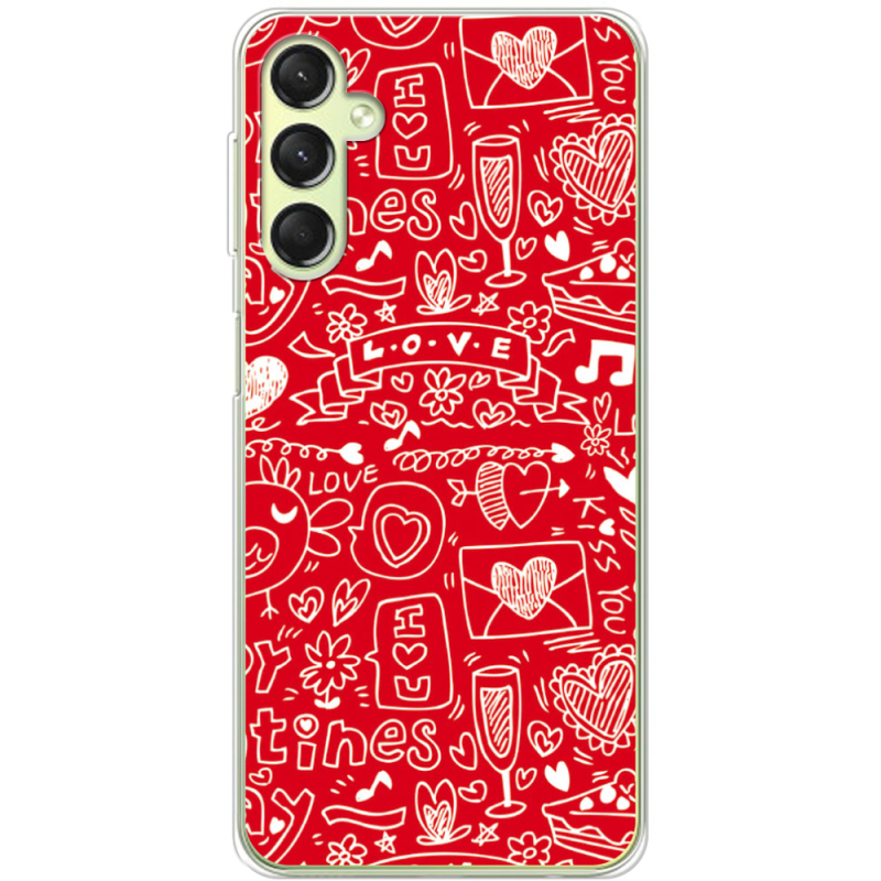 Чехол BoxFace Samsung Galaxy A24 (A245) Happy Valentines