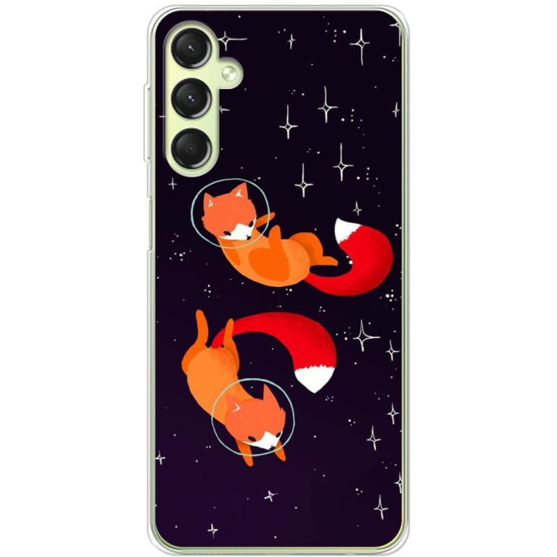 Чехол BoxFace Samsung Galaxy A24 (A245) Fox-Astronauts