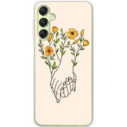 Чехол BoxFace Samsung Galaxy A24 (A245) Flower Hands