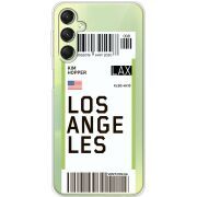 Прозрачный чехол BoxFace Samsung Galaxy A24 (A245) Ticket Los Angeles