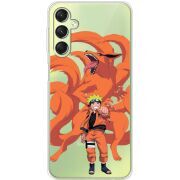 Прозрачный чехол BoxFace Samsung Galaxy A24 (A245) Naruto and Kurama