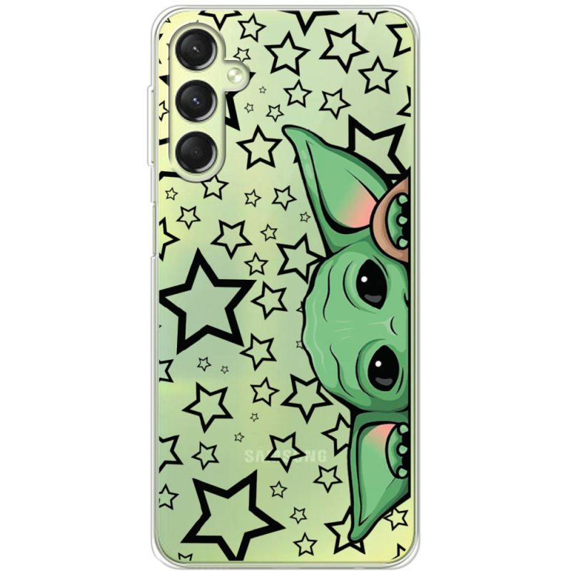 Прозрачный чехол BoxFace Samsung Galaxy A24 (A245) Baby Yoda