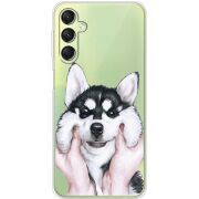 Прозрачный чехол BoxFace Samsung Galaxy A24 (A245) Husky