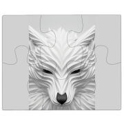 Магнитные фотопазлы 100 на 80 White Wolf