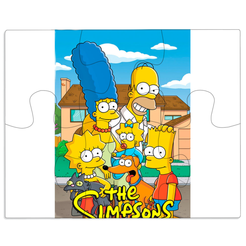 Магнитные фотопазлы 100 на 80 The Simpsons