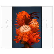 Магнитные фотопазлы 100 на 80 Exquisite Orange Flowers