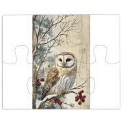 Магнитные фотопазлы 100 на 80 Christmas Owl