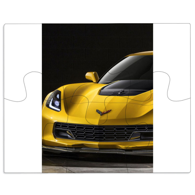 Магнитные фотопазлы 100 на 80 Corvette Z06