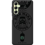 Черный чехол BoxFace Samsung Galaxy A24 (A245) Dark Coffee