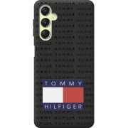 Черный чехол BoxFace Samsung Galaxy A24 (A245) Tommy Print