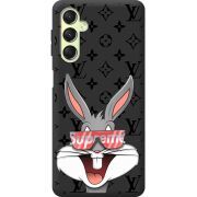 Черный чехол BoxFace Samsung Galaxy A24 (A245) looney bunny