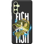 Черный чехол BoxFace Samsung Galaxy A24 (A245) Fish