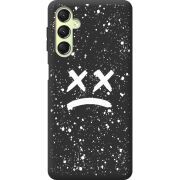 Черный чехол BoxFace Samsung Galaxy A24 (A245) Sad Way