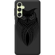 Черный чехол BoxFace Samsung Galaxy A24 (A245) Owl