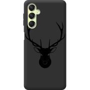 Черный чехол BoxFace Samsung Galaxy A24 (A245) Deer