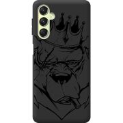 Черный чехол BoxFace Samsung Galaxy A24 (A245) Bear King