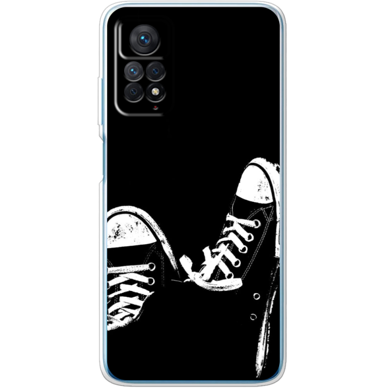 Чехол BoxFace Xiaomi Redmi Note 11E Pro Black Sneakers