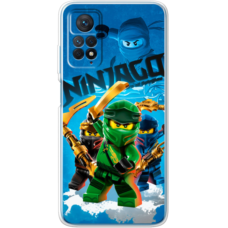 Чехол BoxFace Xiaomi Redmi Note 11E Pro Lego Ninjago