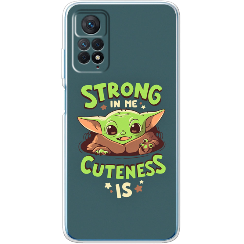 Чехол BoxFace Xiaomi Redmi Note 11E Pro Strong in me Cuteness is