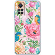 Чехол BoxFace Xiaomi Redmi Note 11E Pro Birds in Flowers