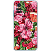 Чехол BoxFace Xiaomi Redmi Note 11E Pro Tropical Flowers