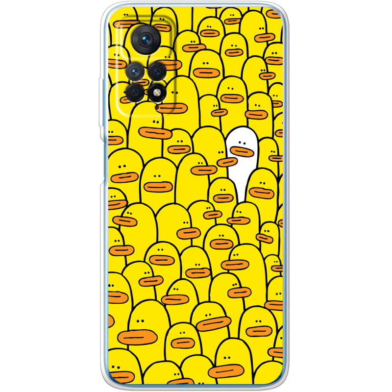 Чехол BoxFace Xiaomi Redmi Note 11E Pro Yellow Ducklings