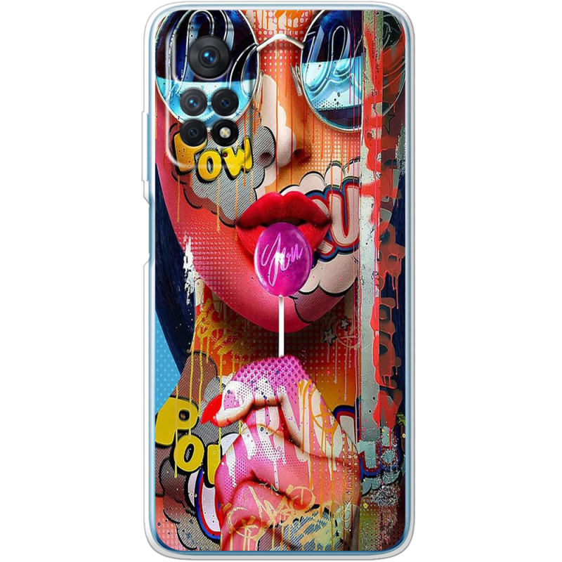 Чехол BoxFace Xiaomi Redmi Note 11E Pro Colorful Girl