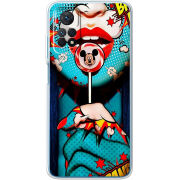 Чехол BoxFace Xiaomi Redmi Note 11E Pro Girl Pop Art