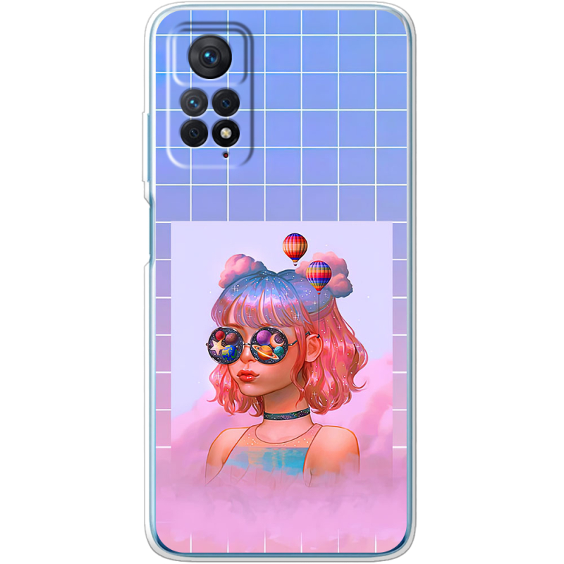 Чехол BoxFace Xiaomi Redmi Note 11E Pro Girl in the Clouds