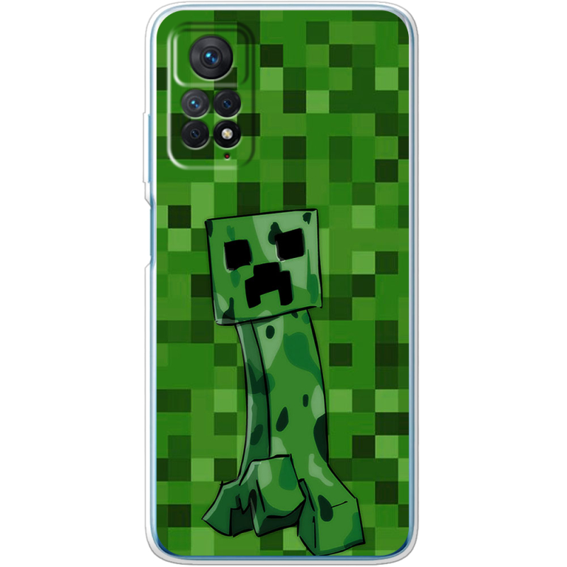 Чехол BoxFace Xiaomi Redmi Note 11E Pro Minecraft Creeper