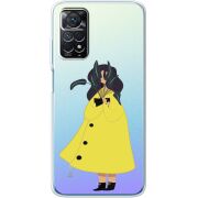 Прозрачный чехол BoxFace Xiaomi Redmi Note 11E Pro Just a Girl