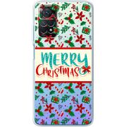 Прозрачный чехол BoxFace Xiaomi Redmi Note 11E Pro Vintage Christmas Pattern