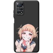 Черный чехол BoxFace Xiaomi Redmi Note 11E Pro Himiko Toga Smile