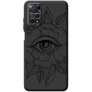 Черный чехол BoxFace Xiaomi Redmi Note 11E Pro Eye