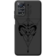 Черный чехол BoxFace Xiaomi Redmi Note 11E Pro 