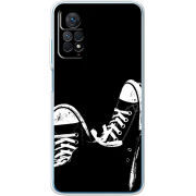 Чехол BoxFace Xiaomi Redmi Note 12 Pro 4G Black Sneakers