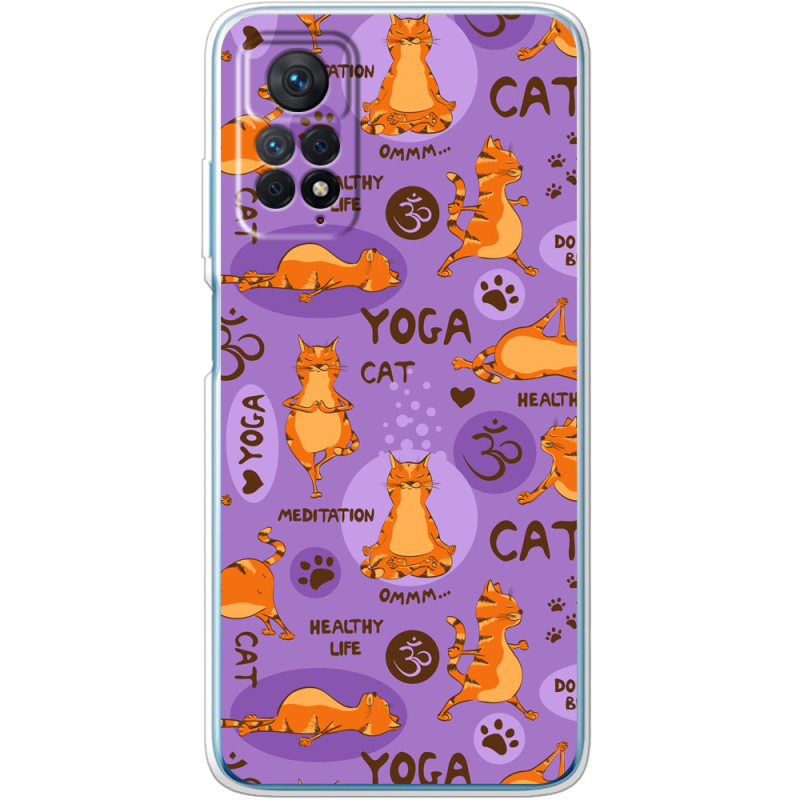 Чехол BoxFace Xiaomi Redmi Note 12 Pro 4G Yoga Cat