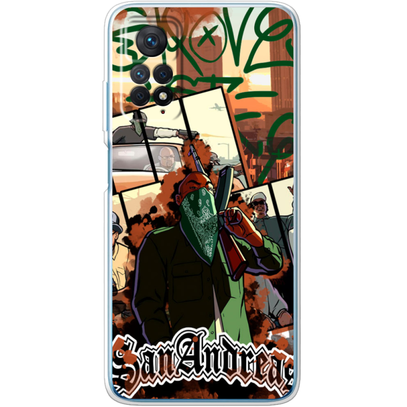 Чехол BoxFace Xiaomi Redmi Note 12 Pro 4G GTA San Andreas