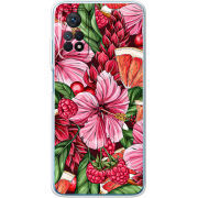 Чехол BoxFace Xiaomi Redmi Note 12 Pro 4G Tropical Flowers