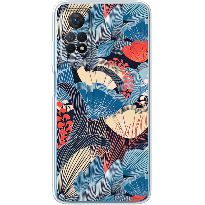 Чехол BoxFace Xiaomi Redmi Note 12 Pro 4G Blue Herb