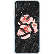 Чехол BoxFace Xiaomi Redmi Note 12 Pro 4G Snake Rose
