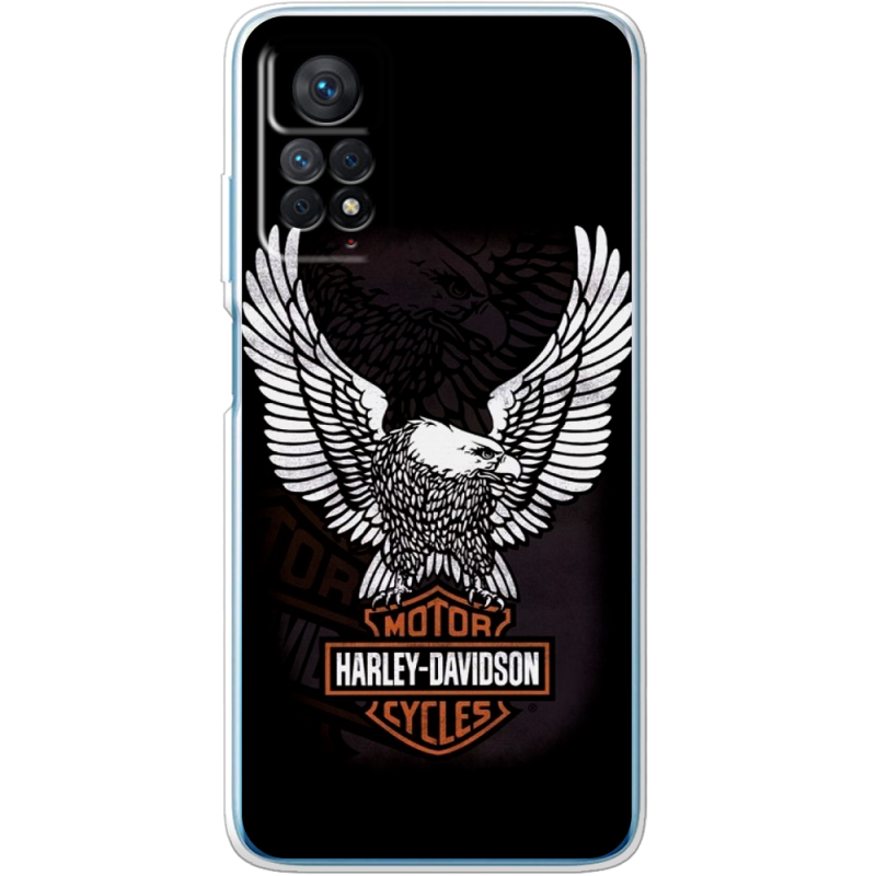 Чехол BoxFace Xiaomi Redmi Note 12 Pro 4G Harley Davidson and eagle