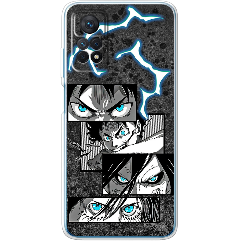 Чехол BoxFace Xiaomi Redmi Note 12 Pro 4G Eren Yeager Transformation