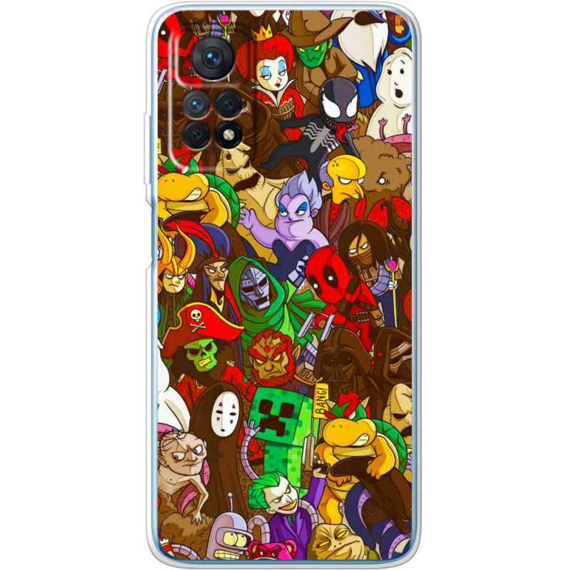 Чехол BoxFace Xiaomi Redmi Note 12 Pro 4G Злодеи