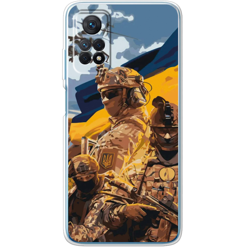 Чехол BoxFace Xiaomi Redmi Note 12 Pro 4G Воїни ЗСУ