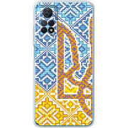 Чехол BoxFace Xiaomi Redmi Note 12 Pro 4G Тризуб Вишивка