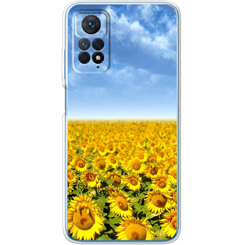 Чехол BoxFace Xiaomi Redmi Note 12 Pro 4G Подсолнухи