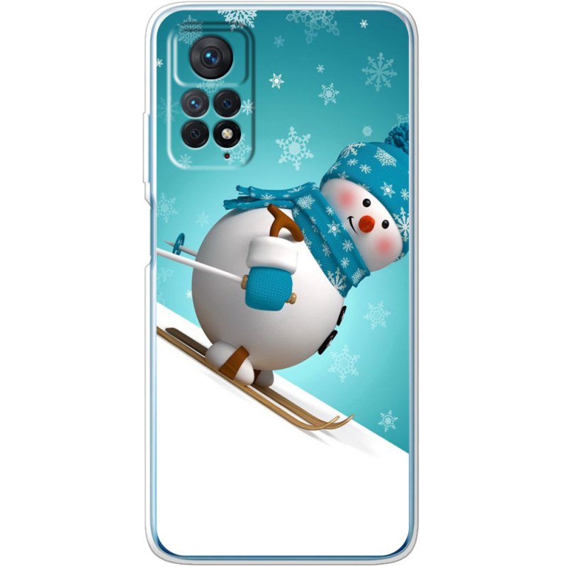 Чехол BoxFace Xiaomi Redmi Note 12 Pro 4G Skier Snowman
